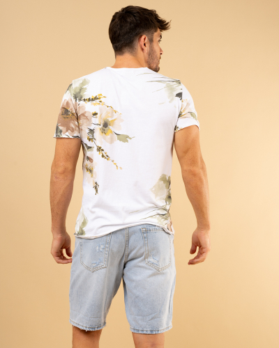T-Shirt fleuri