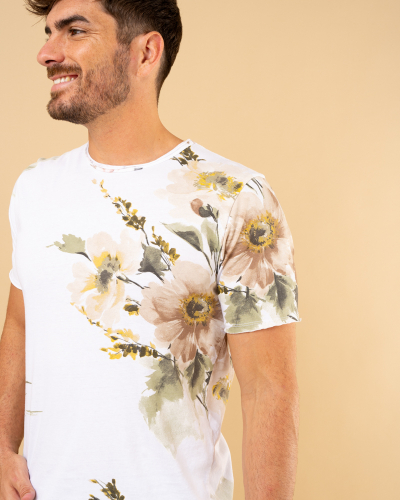 T-Shirt fleuri