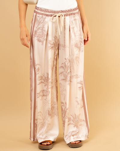 Pantalon imprimé tigre