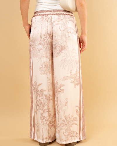 Pantalon imprimé tigre