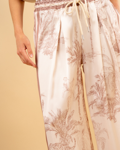 Pantalon imprimé tigre