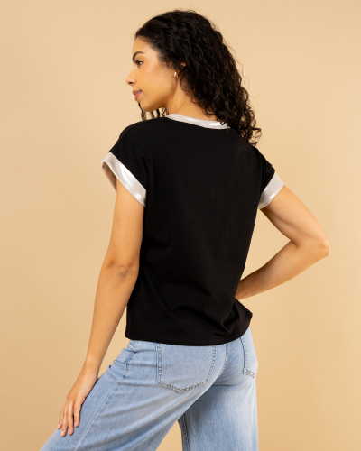 T-Shirt bord lurex