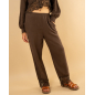 Pantalon gaze dentelle