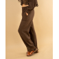 Pantalon gaze dentelle