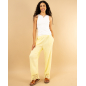 Pantalon gaze dentelle