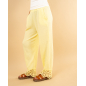 Pantalon gaze dentelle