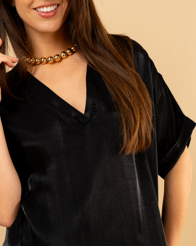 Blouse irisée