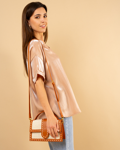 Blouse irisée