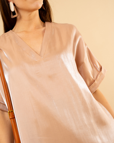 Blouse irisée