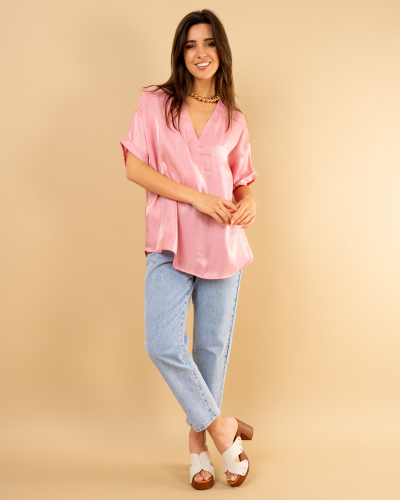Blouse irisée