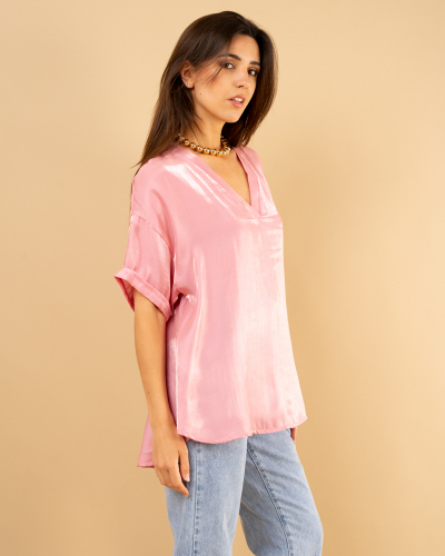 Blouse irisée