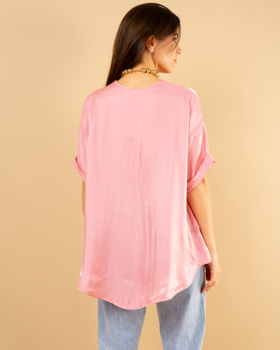 Blouse irisée