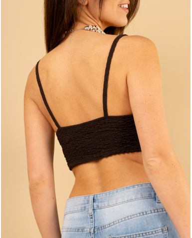 Bralette gaufre