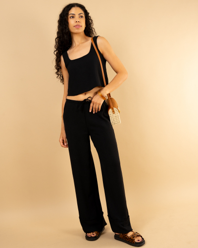 Pantalon revers
