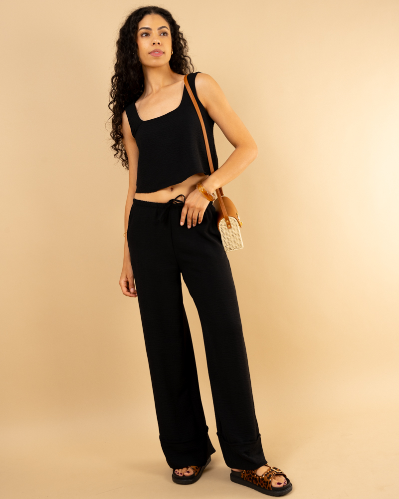 Pantalon revers