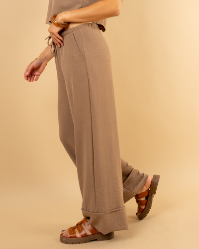Pantalon revers