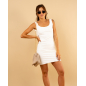 Robe courte dos nu