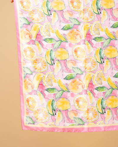 Foulard citrons