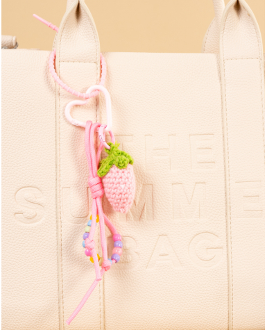 Porte clé fraise