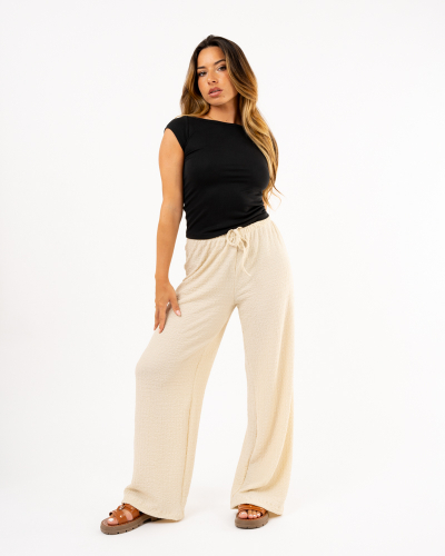 Pantalon gaufre
