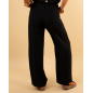 Pantalon bouton doré