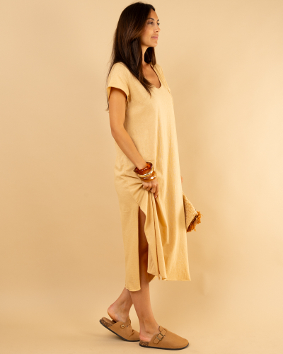Robe longue coton
