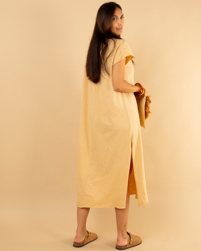 Robe longue coton