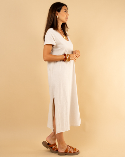 Robe longue coton