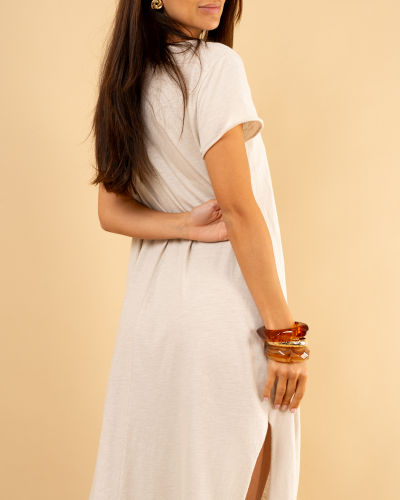 Robe longue coton