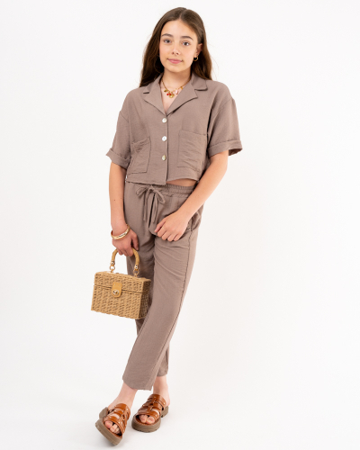 Chemise courte