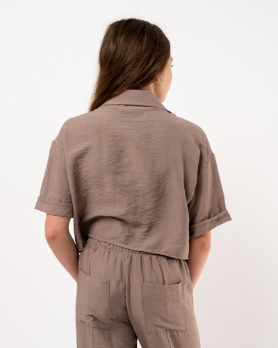 Chemise courte