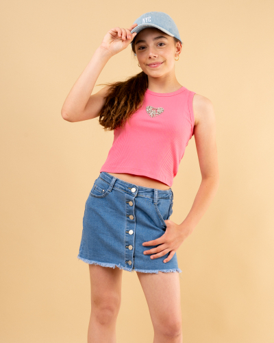Jupe jean