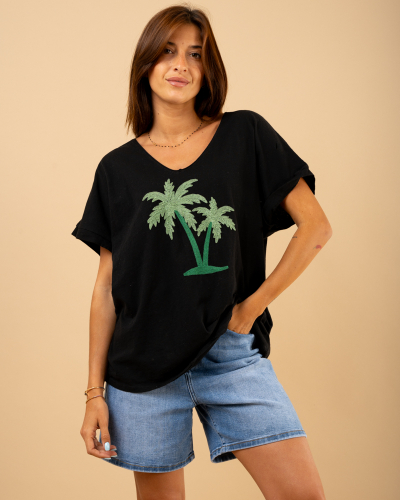 T-Shirt palmiers