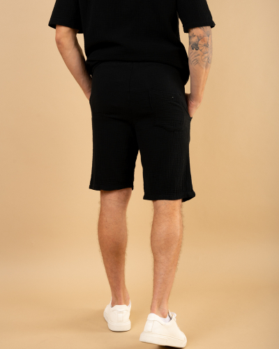 Short gaze de coton