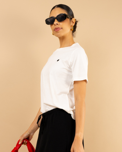 T-shirt black heart