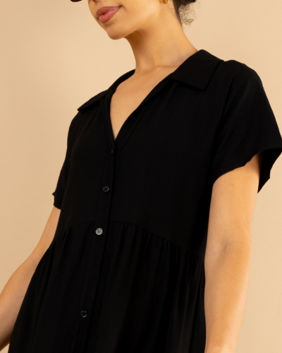 Robe longue chemise