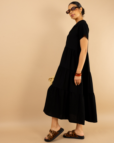 Robe longue chemise