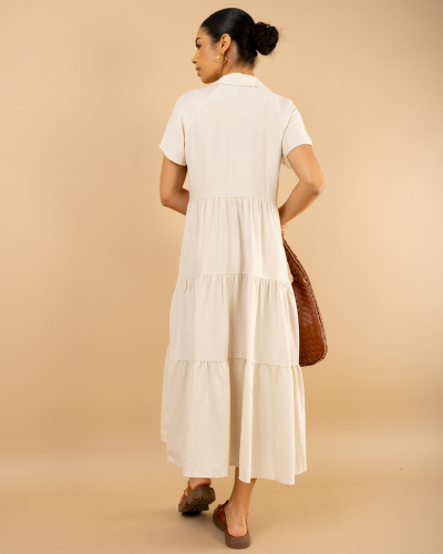 Robe longue chemise