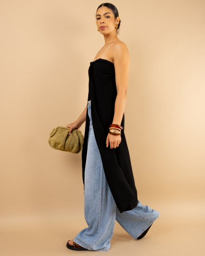 Bustier long ouverture