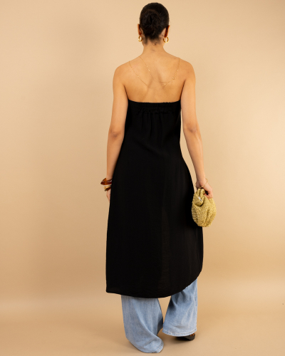 Bustier long ouverture