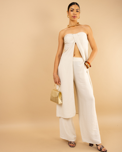 Bustier long ouverture