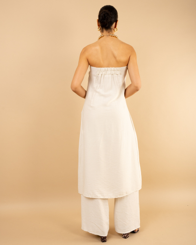 Bustier long ouverture