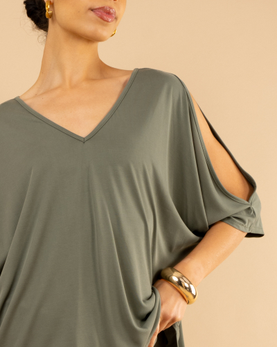 T-Shirt ouvert
