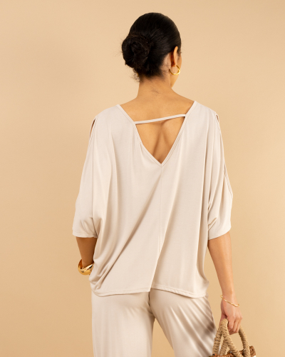 T-Shirt ouvert