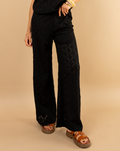 Pantalon ajouré