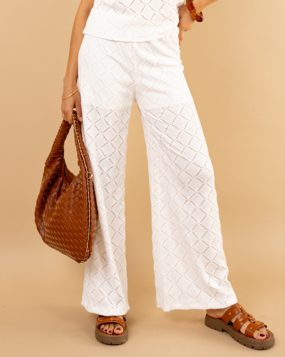 Pantalon ajouré
