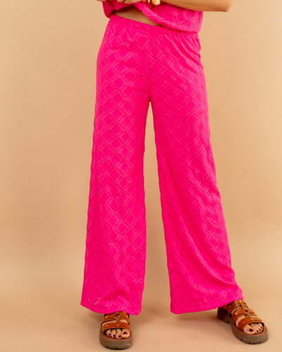 Pantalon ajouré