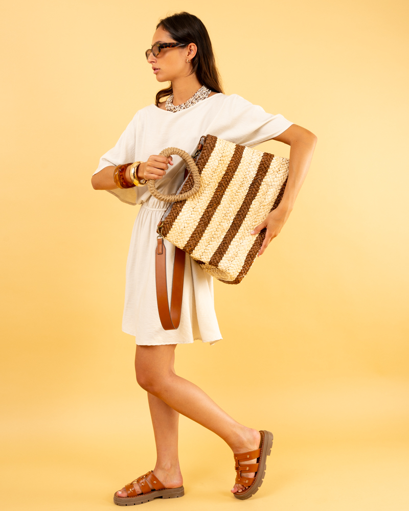 Robe taille élastique
