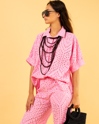 Chemise brodée