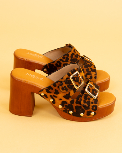 Talons léopard ceintures